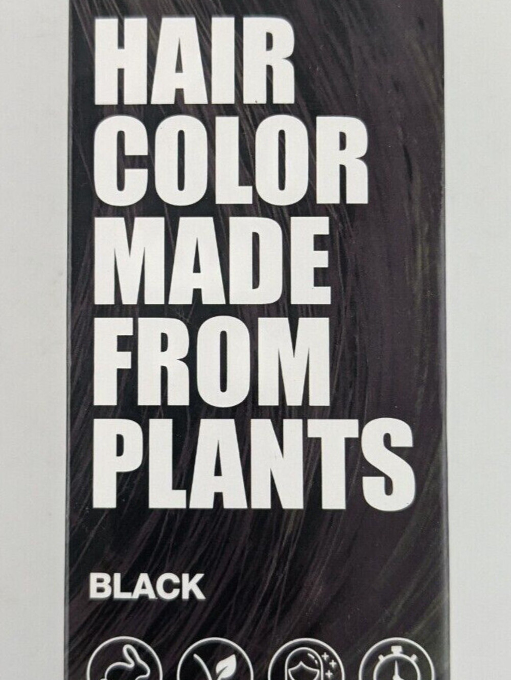 Naturally Brite Henna Hair Dye Black Colour Made From Plants Vegan 75ml NEW